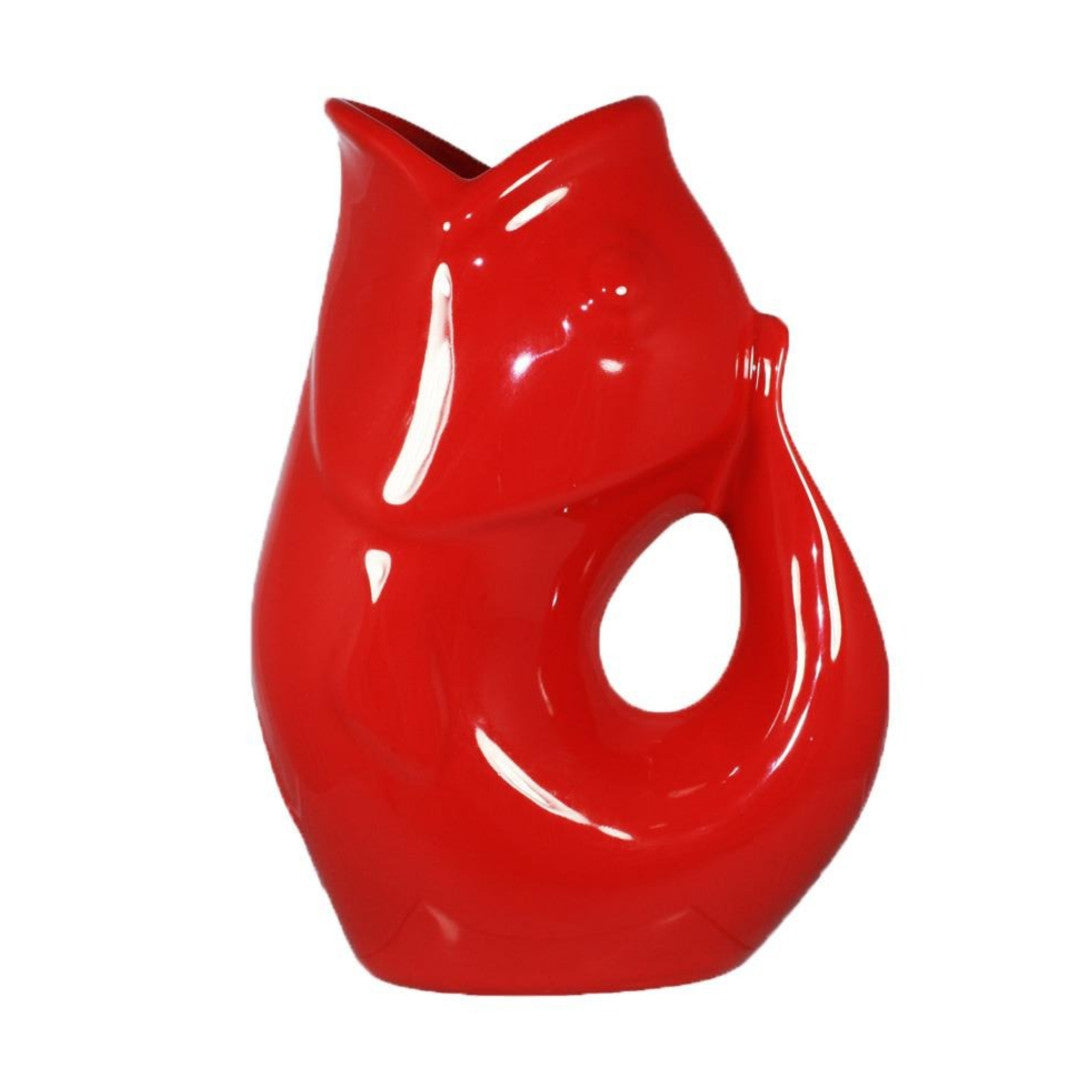 GurglePot Porcelain Fish Shaped Pitcher 42oz - iQ living