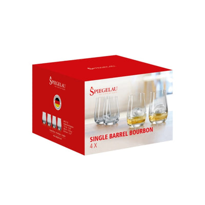 Spiegelau Single Barrel Bourbon / Whisky Tumbler Set Of 4