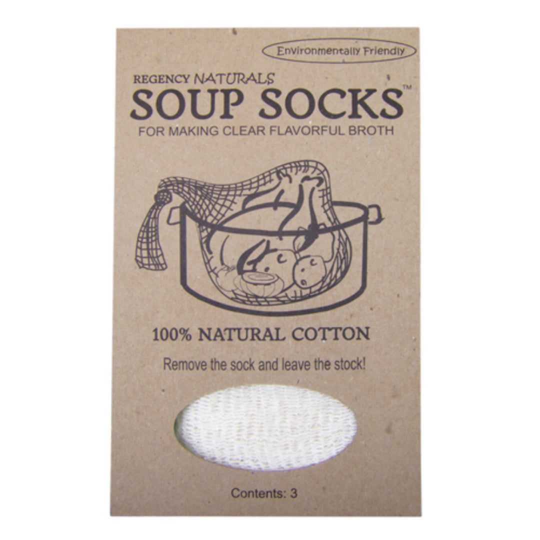 Regency Natural Soup Socks Set Of 3 - iQ living