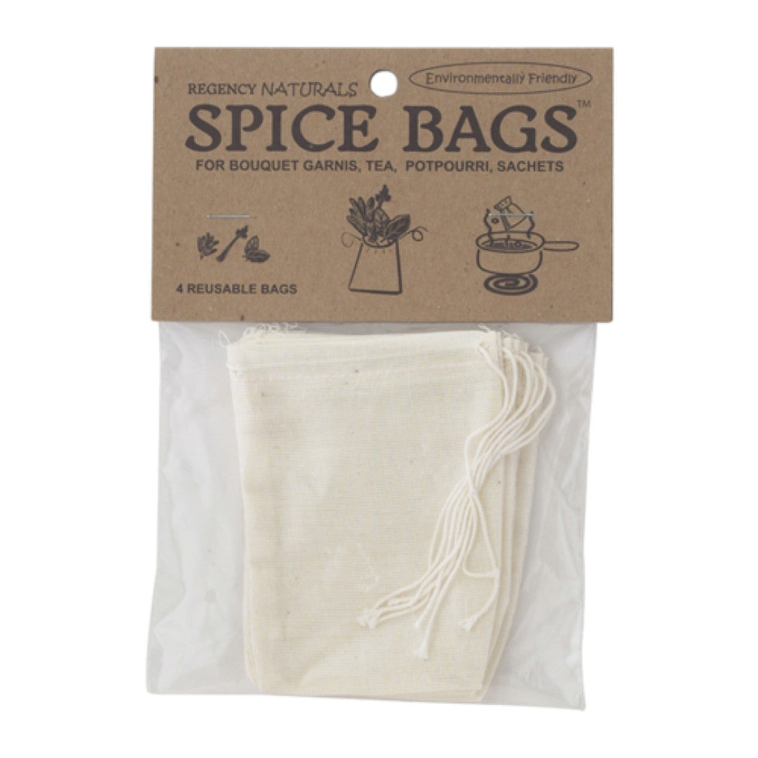 Regency Natural Spice Bag Set Of 4 - iQ living