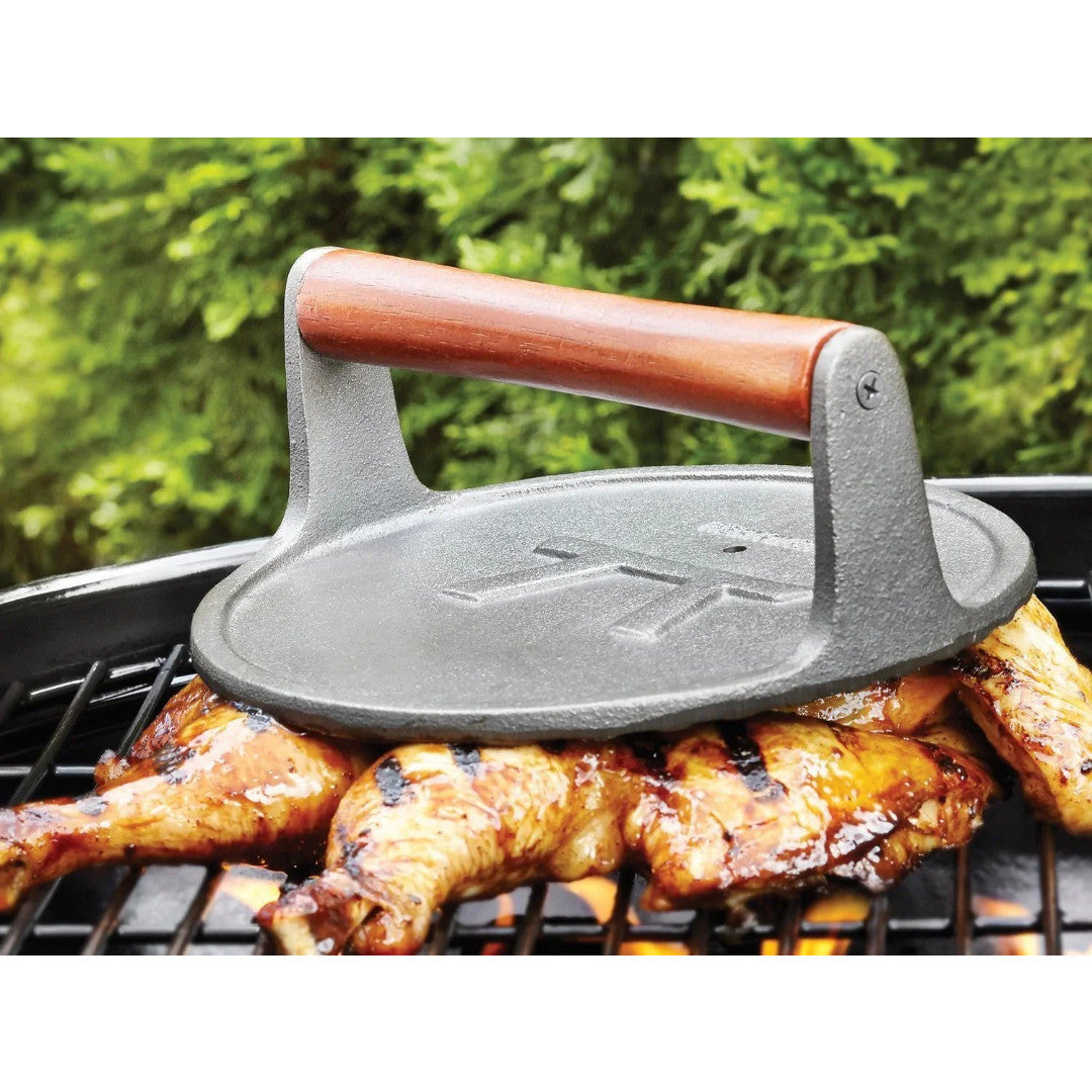 Outset Cast Iron 8" Grill Press - iQ living