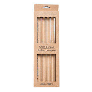 Life Without Waste Glass Straws Set Of 4
