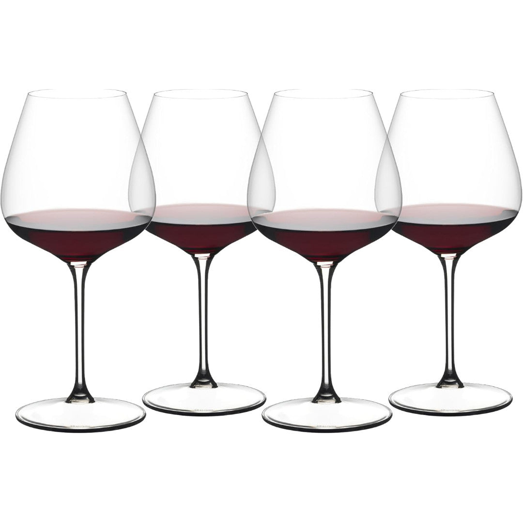 Riedel Grape Pinot Noir Red Wine Value Glass Set Of 4