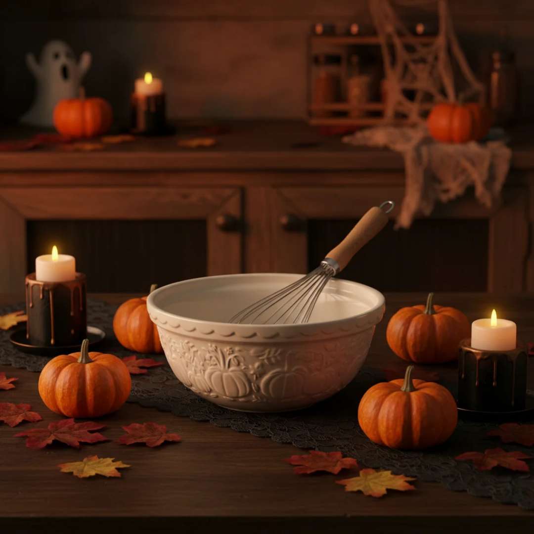 Mason Cash Fall Mixing Bowl Pumpkin Cream 2 L