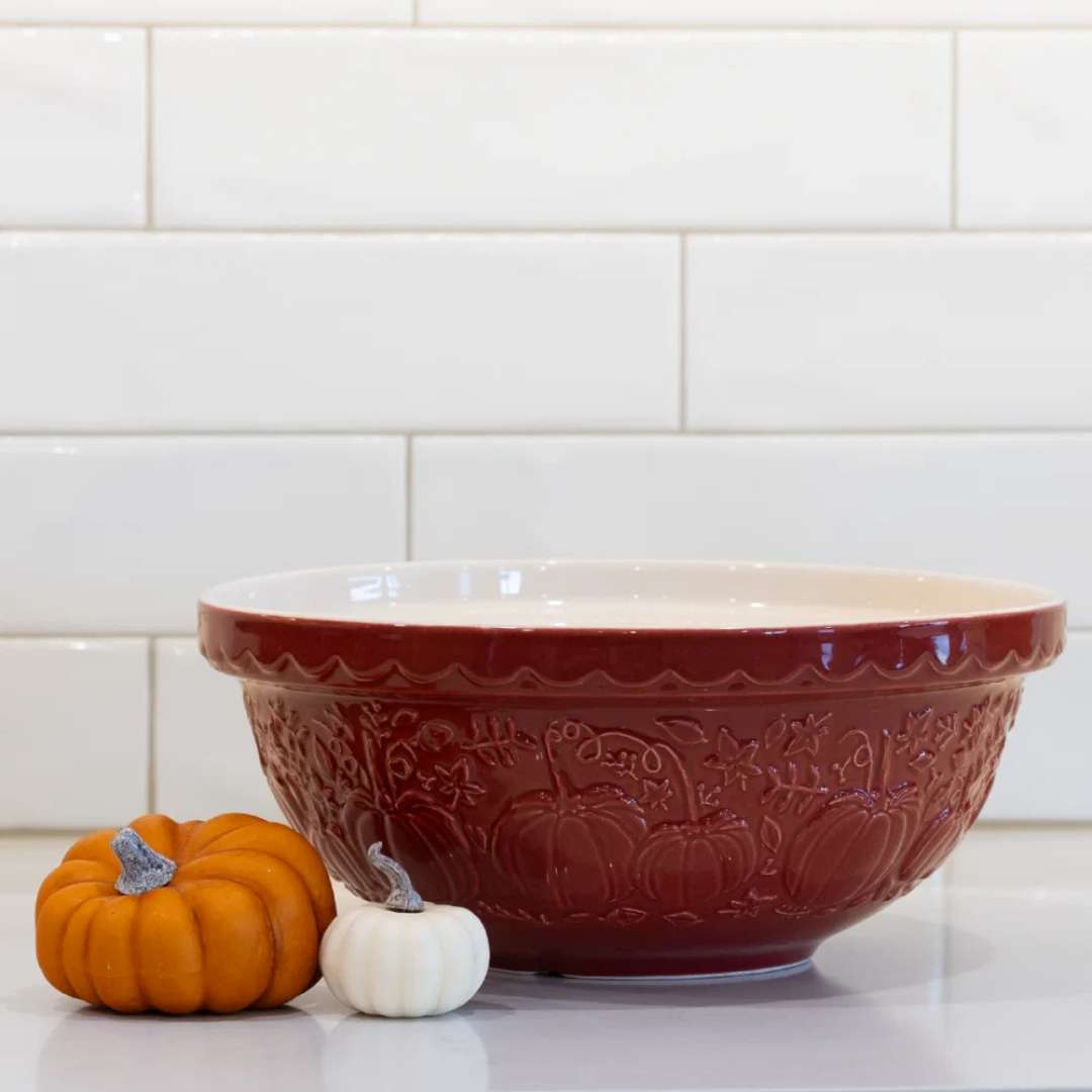 Mason Cash Fall Mixing Bowl Pumpkin Red 2.7 L