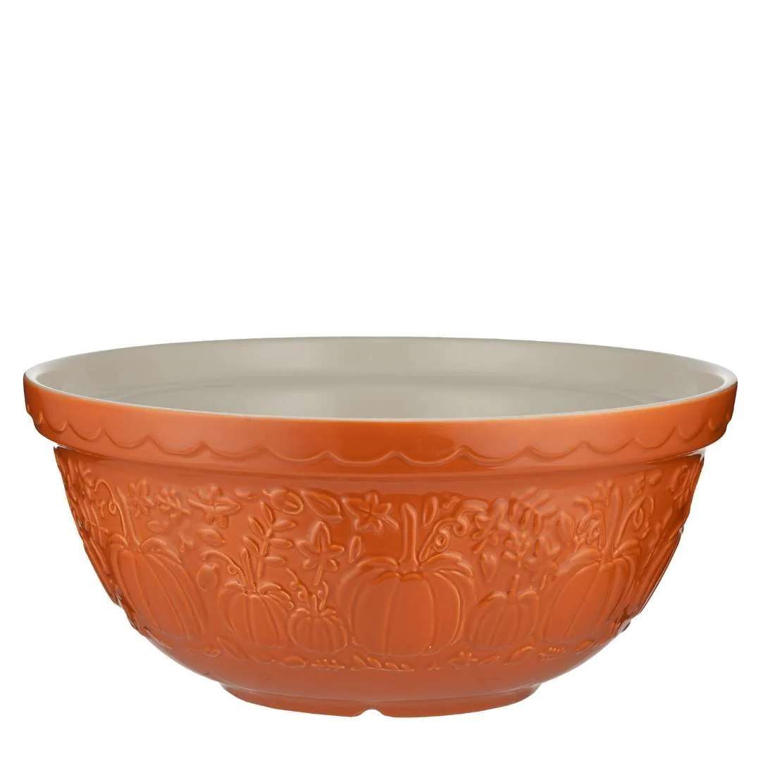 Mason Cash Fall Mixing Bowl Pumpkin Orange 4 L