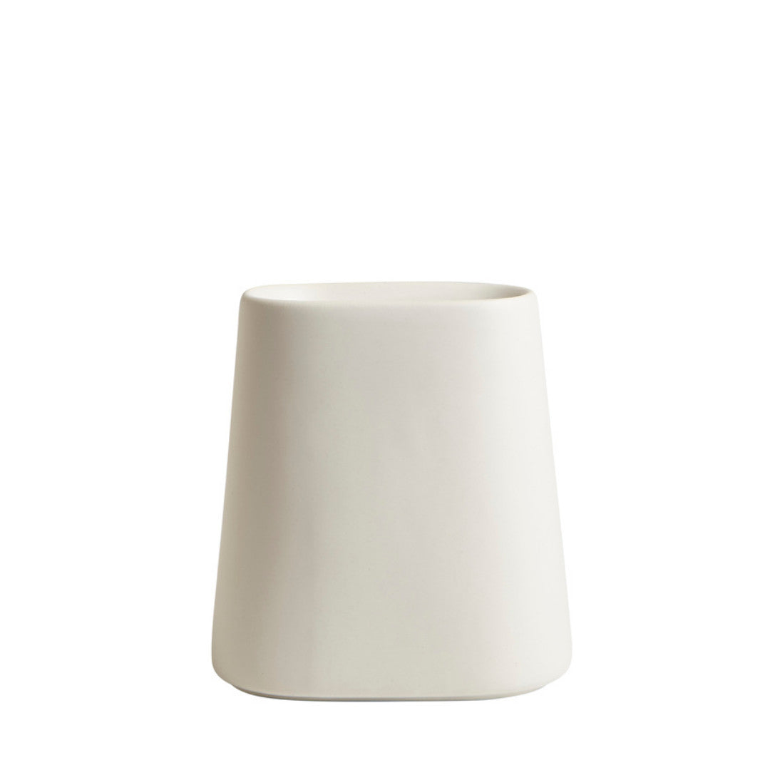 Moda At Home Crater Toothbrush Holder - White