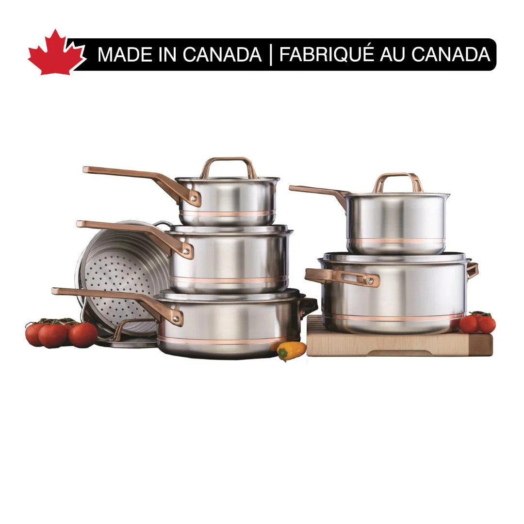 Meyer CopperClad 5-Ply 12 Piece Set