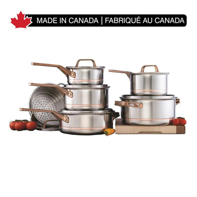 Meyer CopperClad 5-Ply 12 Piece Set