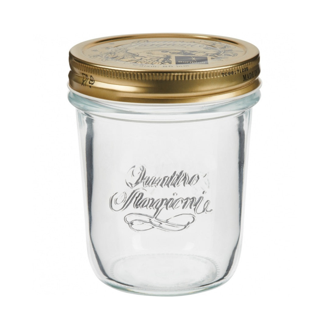 Bormioli Rocco Quattro Stagioni Wide Mouth Glass Jar