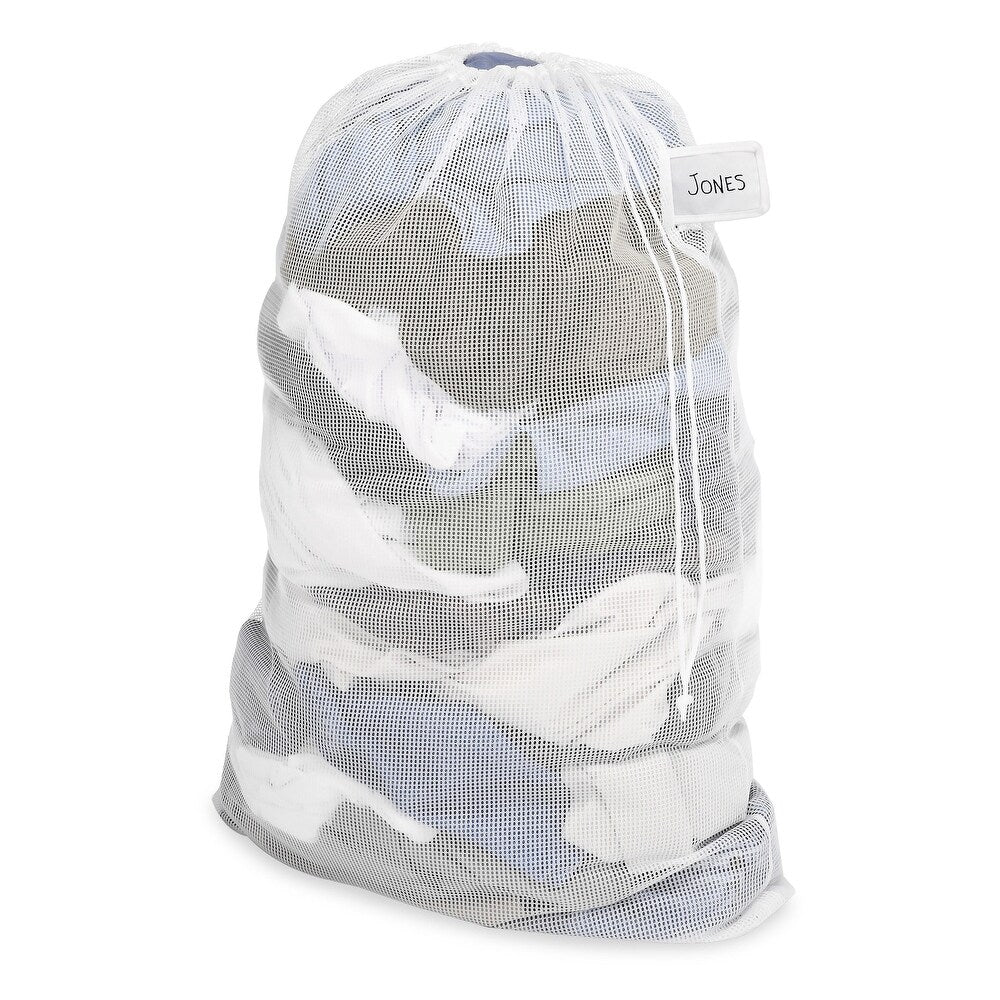 Whitmor Mesh Laundry Bag & ID Tag - iQ living