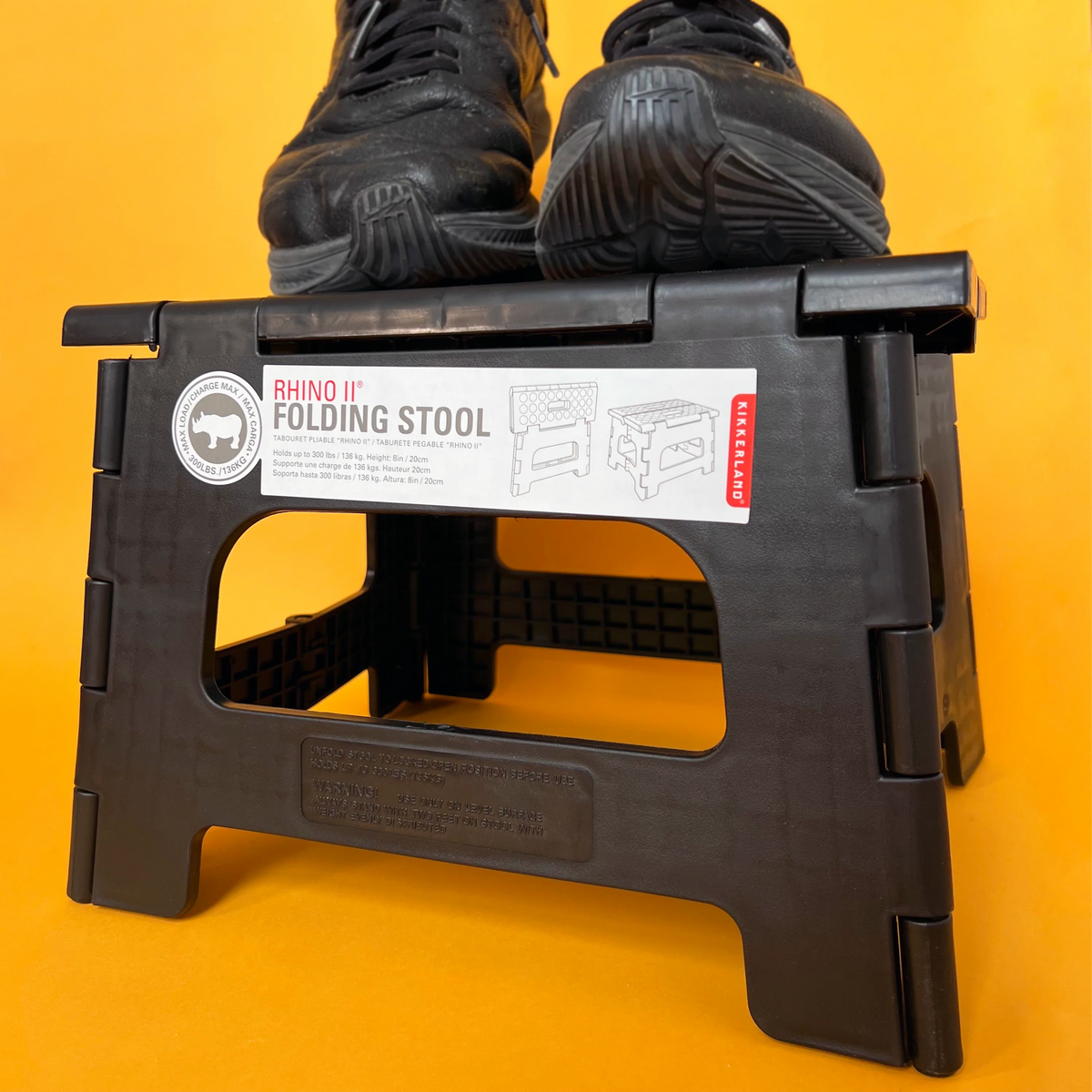 Kikkerland Little Rhino II Folding Step Stool - iQ living