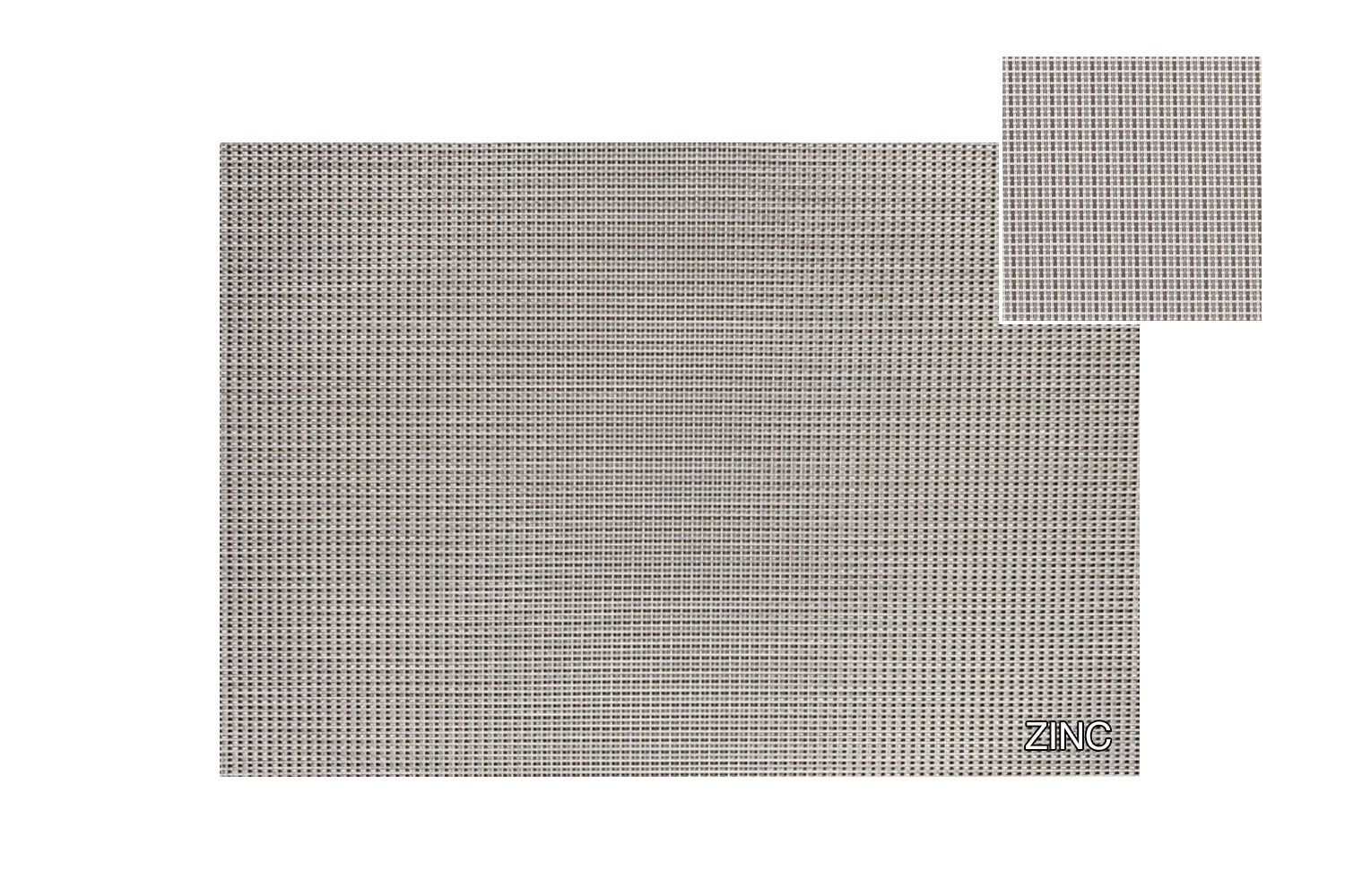 Tate Placemat 17" x 12" Zinc