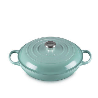 Le Creuset 3.5L Enameled Cast Iron Braiser - Sage