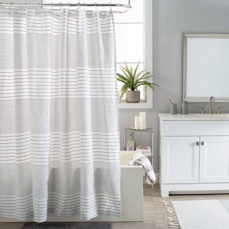 Moda At Home Fabric Shower Curtain Harmony