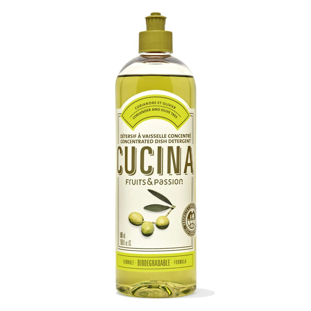 Fruits & Passion Cucina Concentrated Dish Soap, Coriander and Olive Tree