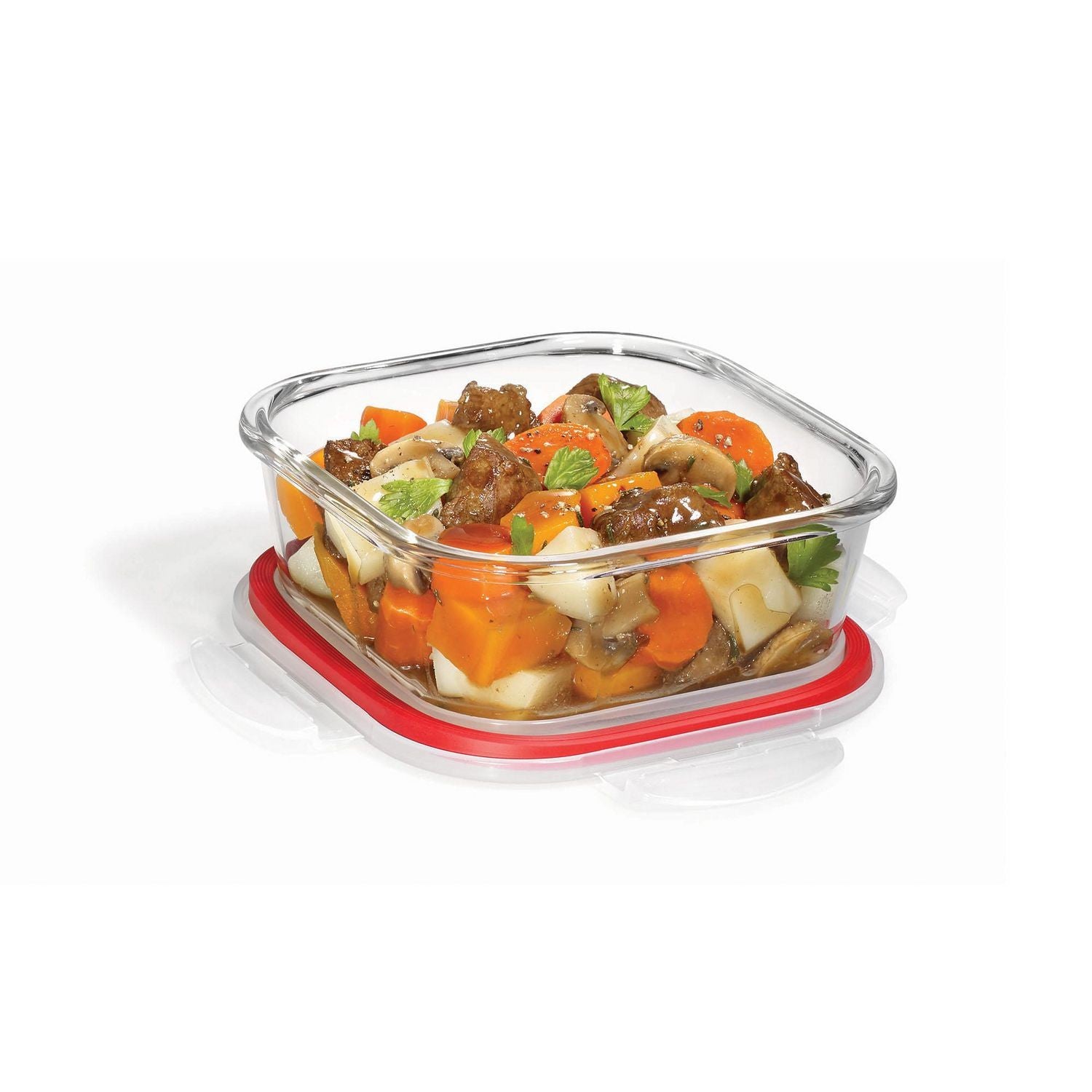 Starfrit Gourmet Lock N Lock Glass Square Storage