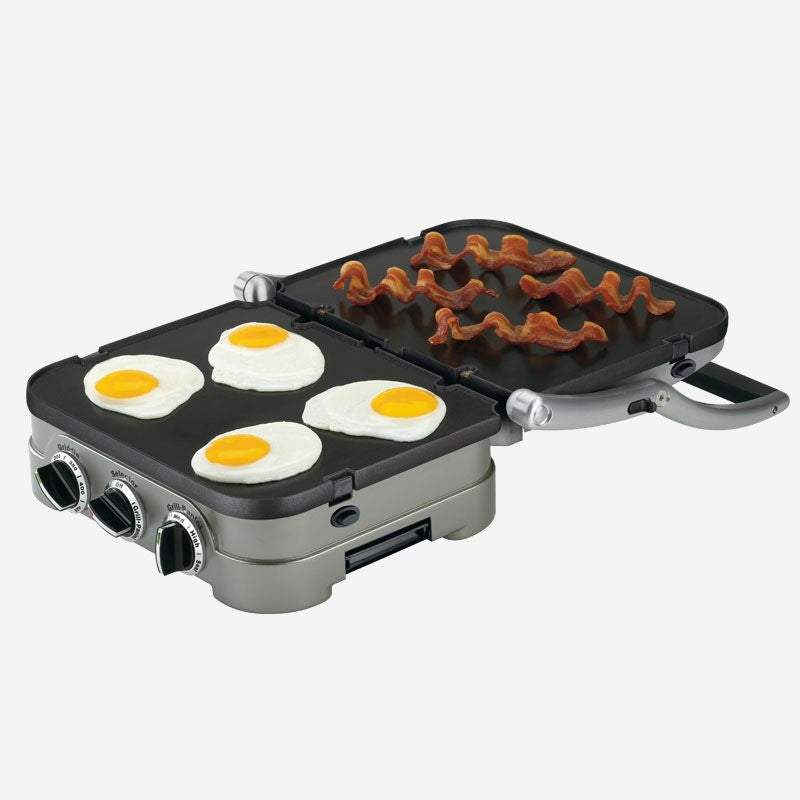 Cuisinart 5 in 1 Non Stick, Stainless Steel Griddler - iQ living