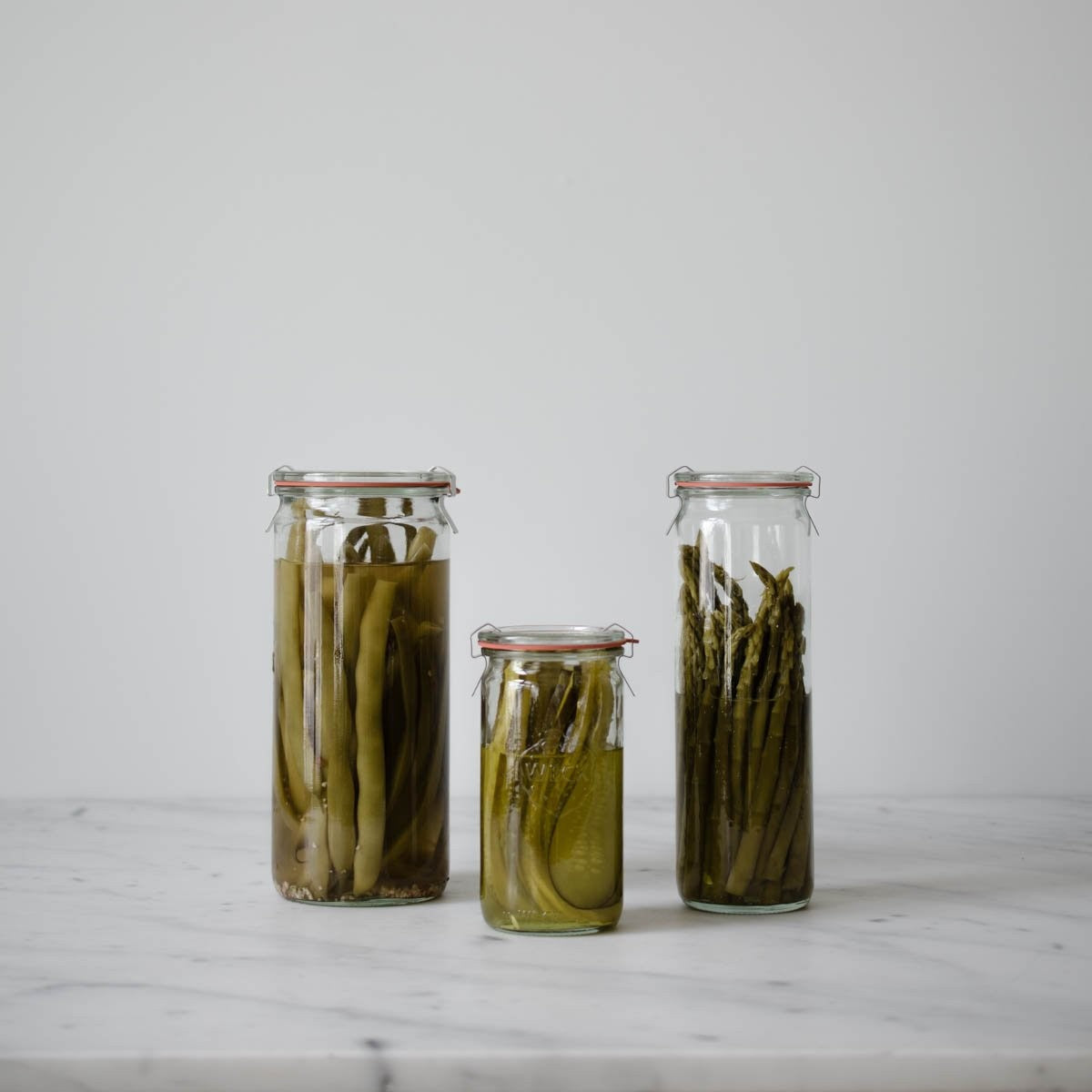 Weck Glass Canning Jar - Cylindrical
