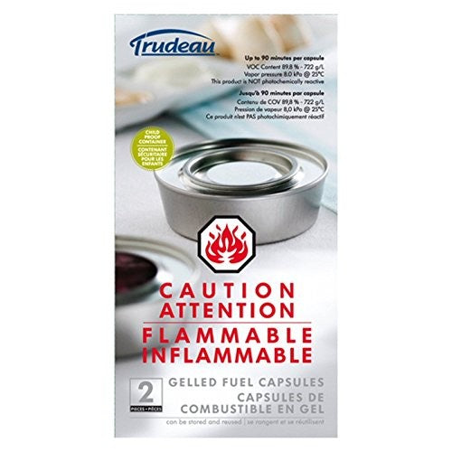Trudeau Gelled Fuel Capsules For Fondue Sets - iQ living
