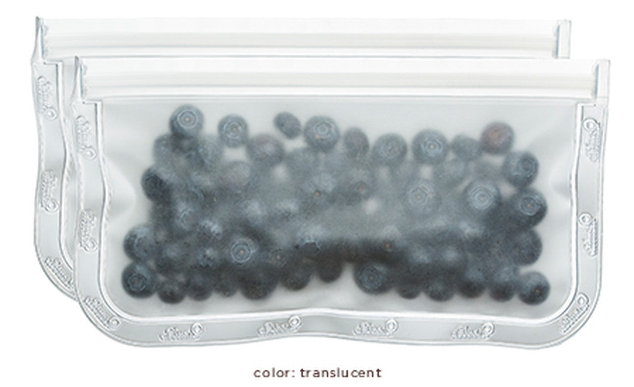 ReZip Lay-Flat Snack Leak Proof Reusable Storage Bag - 2 Pack - iQ living