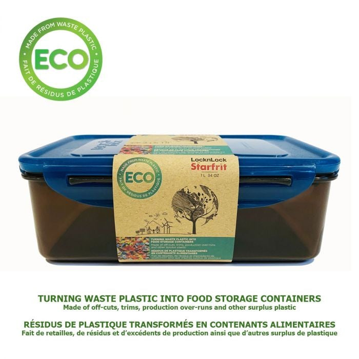 Starfrit Lock n Lock Eco Rectangular Food Container - iQ living
