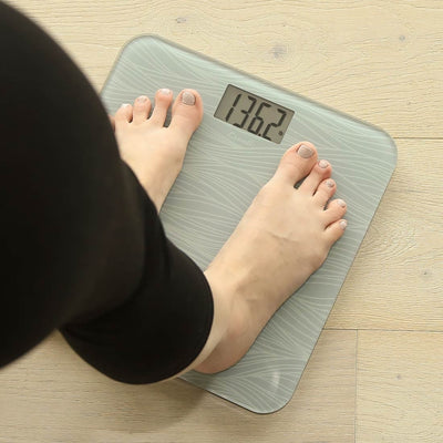 Escali Glass Waves Bath Scale