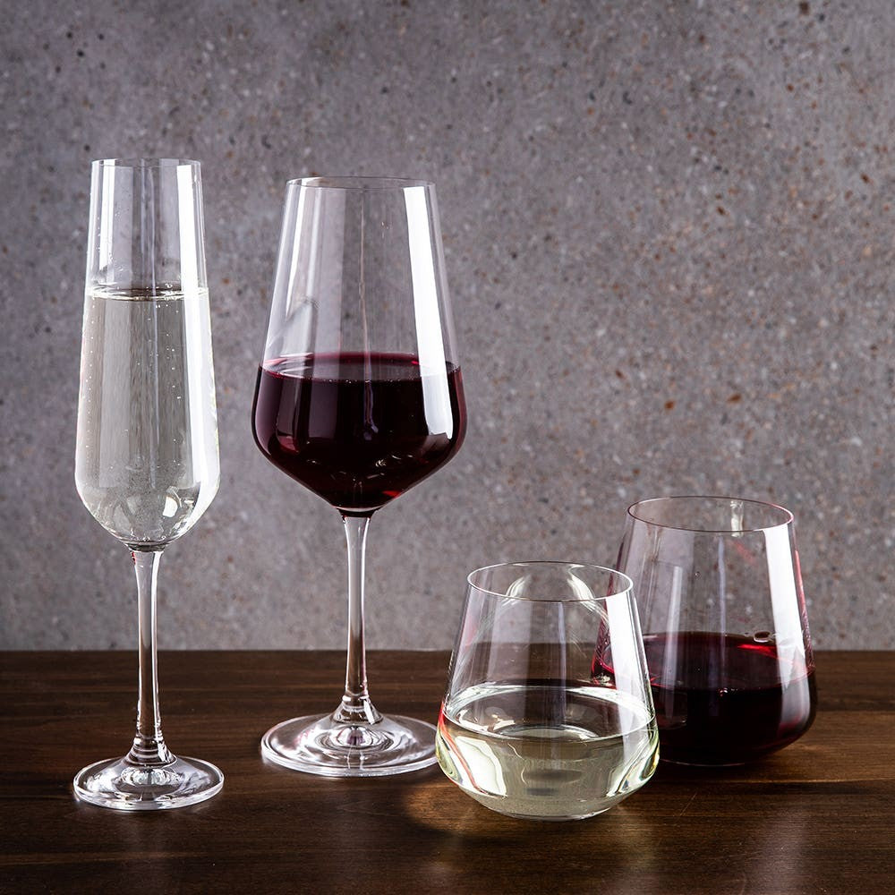 Trudeau Gala Red Wine Glasses Set of 4 - iQ living