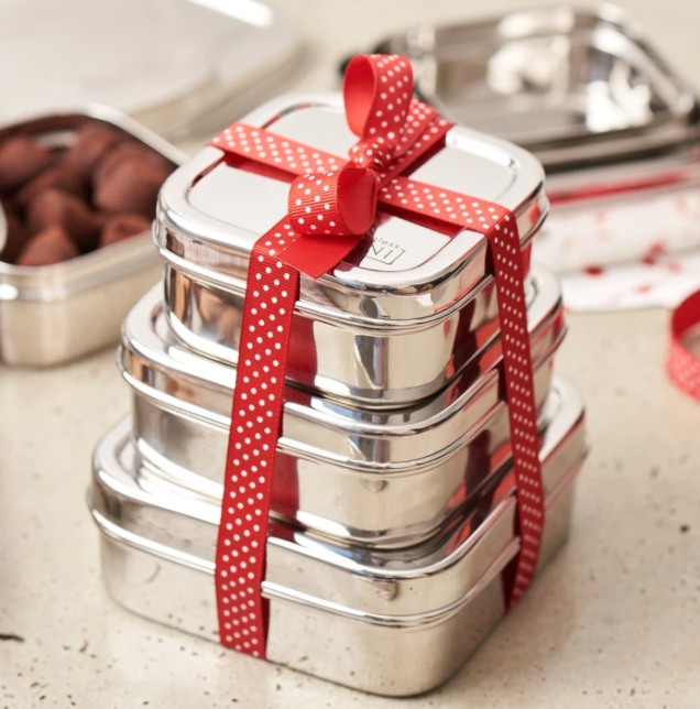 Dalcini Stainless Lunch Square Trio