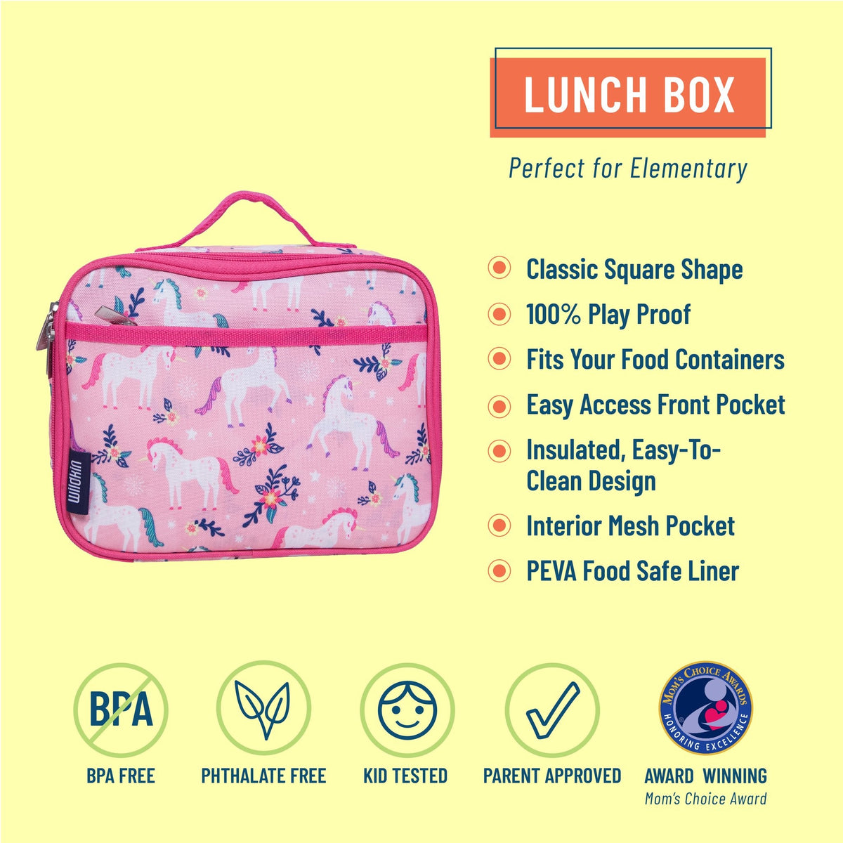 Wildkin Lunch Bag Magical Unicorn
