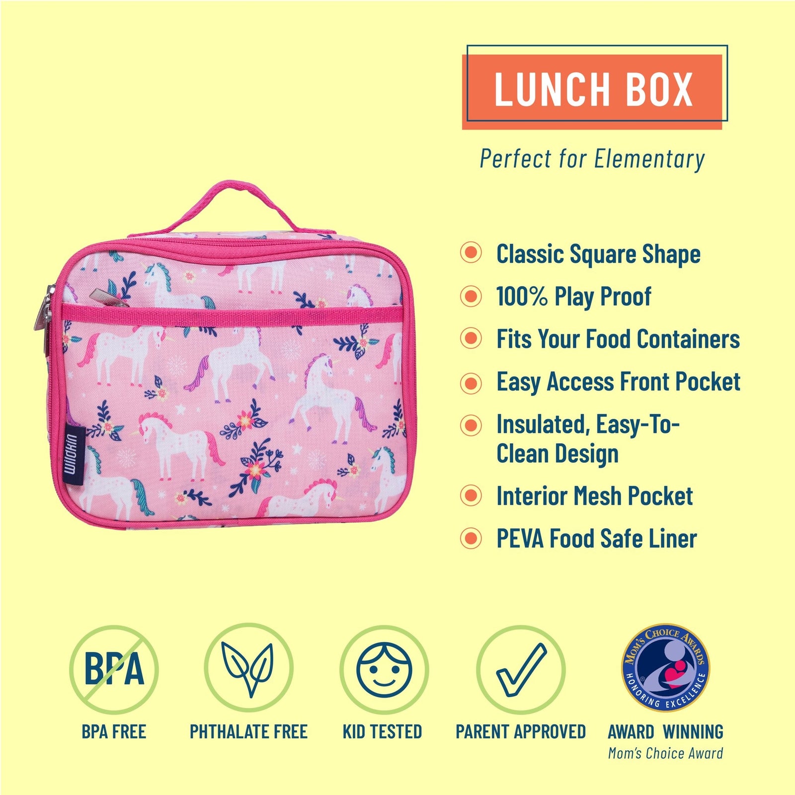 Wildkin Lunch Bag Magical Unicorn