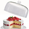 Natural Living Glass Cake Dome 11"