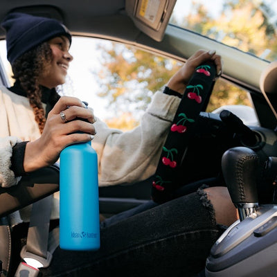 Klean Kanteen Classic Sport Water Bottle Purple Potion