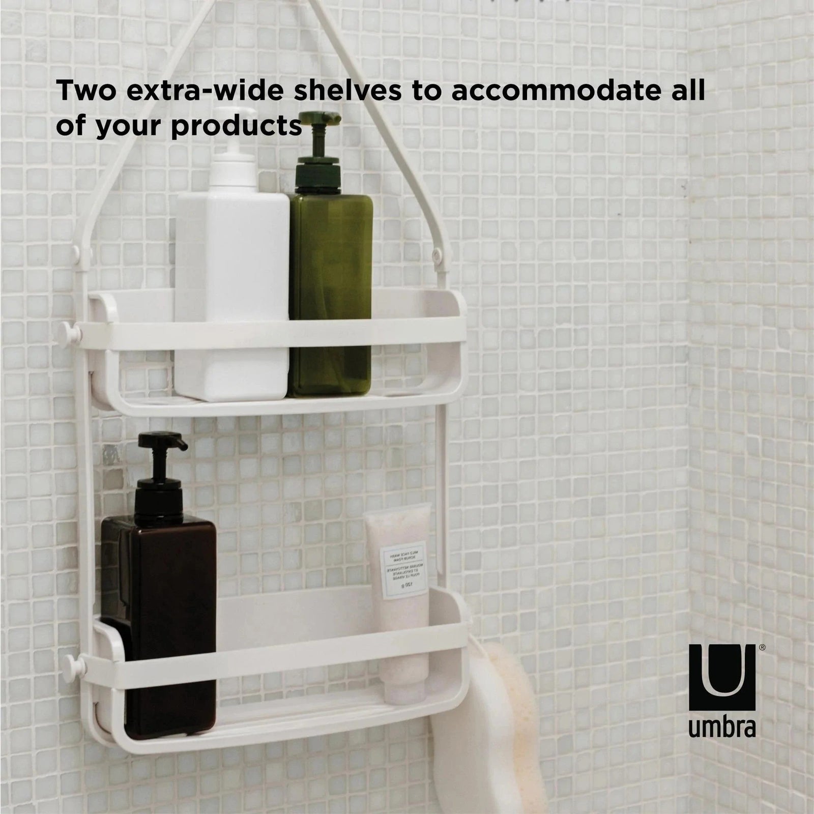 Umbra Flex Shower Caddy - White - iQ living