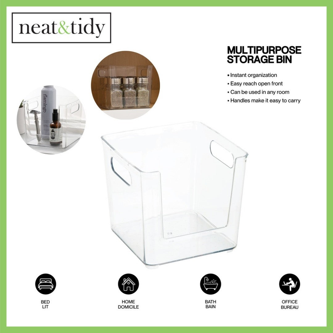 Neat & Tidy Square Storage Bin