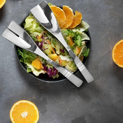 Natural Living Stainless Steel Salad Servers 11"