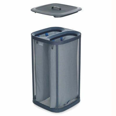 Joseph Joseph Tota Duo Laundry Basket - 60 L Black