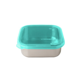 U-Konserve 15oz Square Stainless Steel Food Container - Island Teal