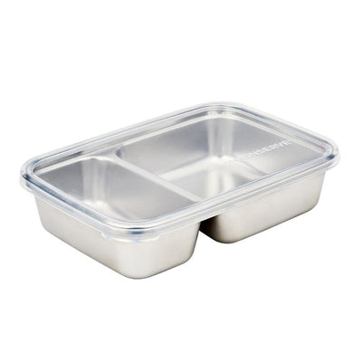 U-Konserve 28oz Divided Stainless Steel Food Container