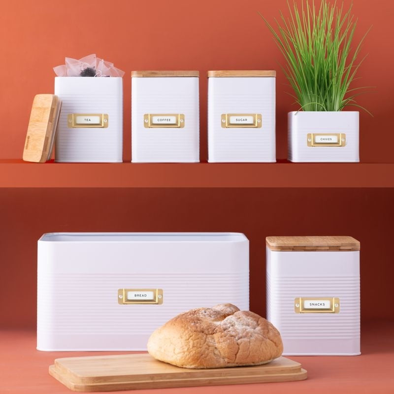 Typhoon Otto Square Canister Matte White