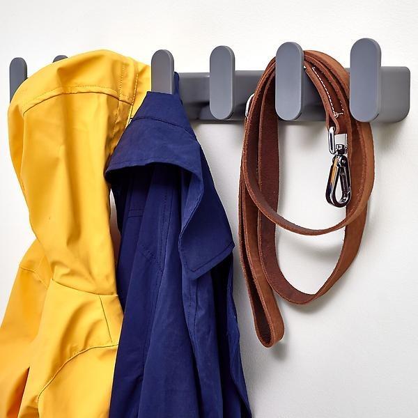iDesign Wallspace Wall Mount 6 Multi Hook