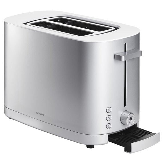 Zwilling Enfinigy Silver 2-Slice Toaster