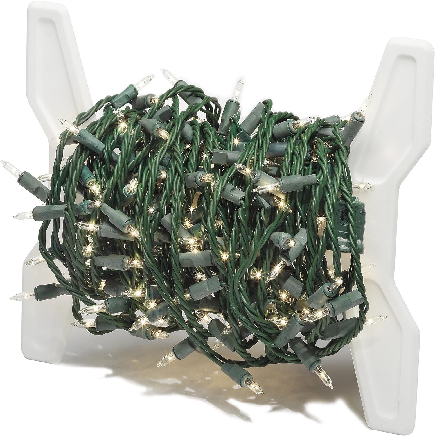 Whitmor Christmas Holiday Lights Storage Basket