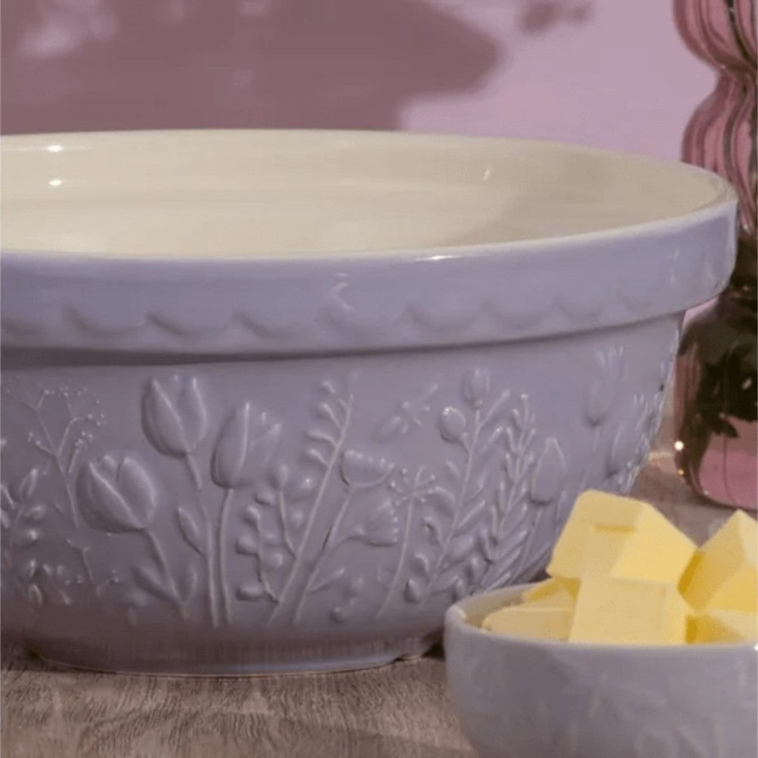 Mason Cash Mixing Bowl In The Meadow Lilac 2 L - iQ living
