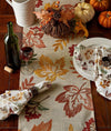 Design Imports Autumn Falling Leaves Reusable Napkin