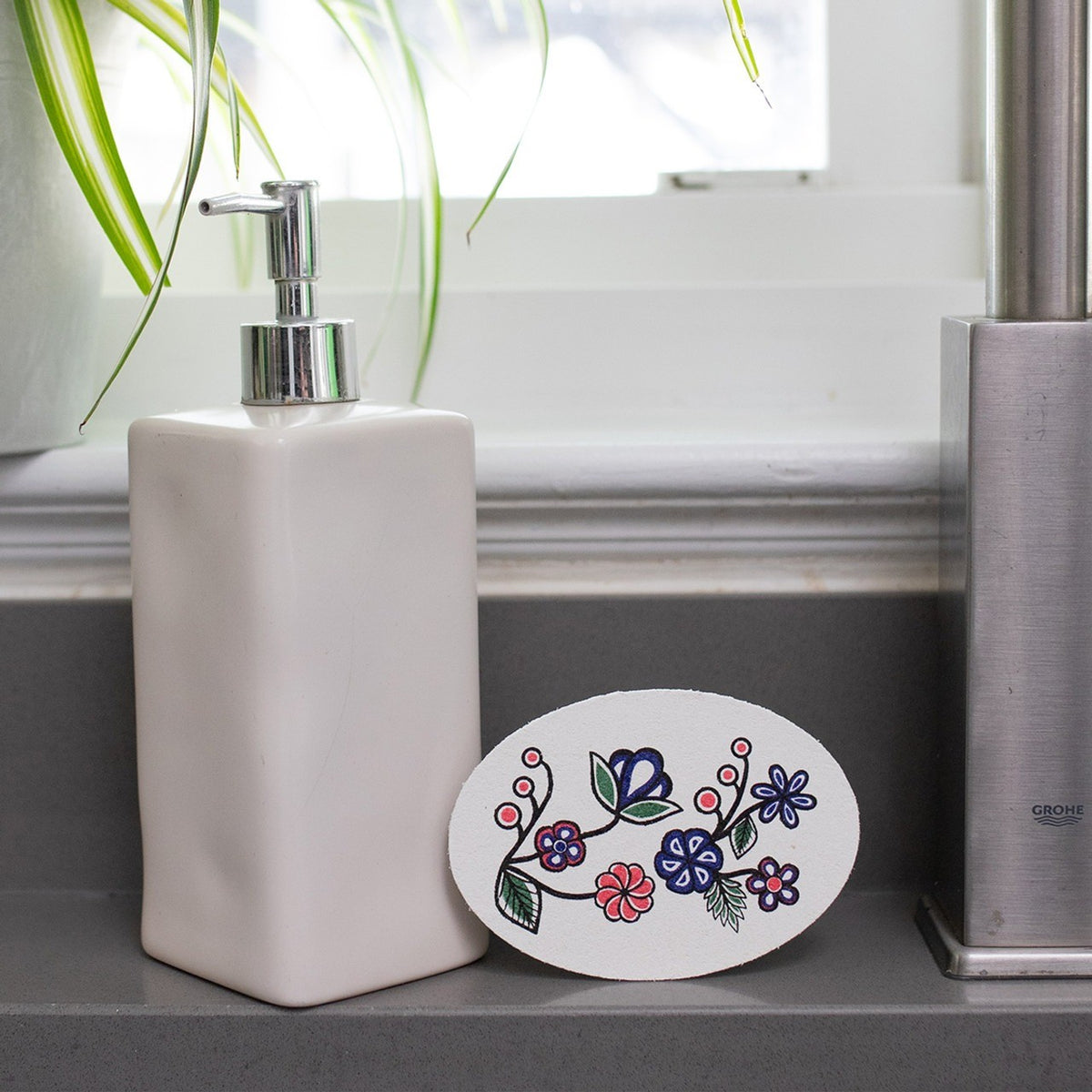 Native Northwest Eco Sponge Ojibwe Florals - iQ living