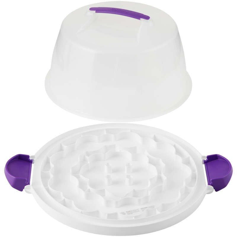Wilton Round Cake & Cupcake Carrier 10"