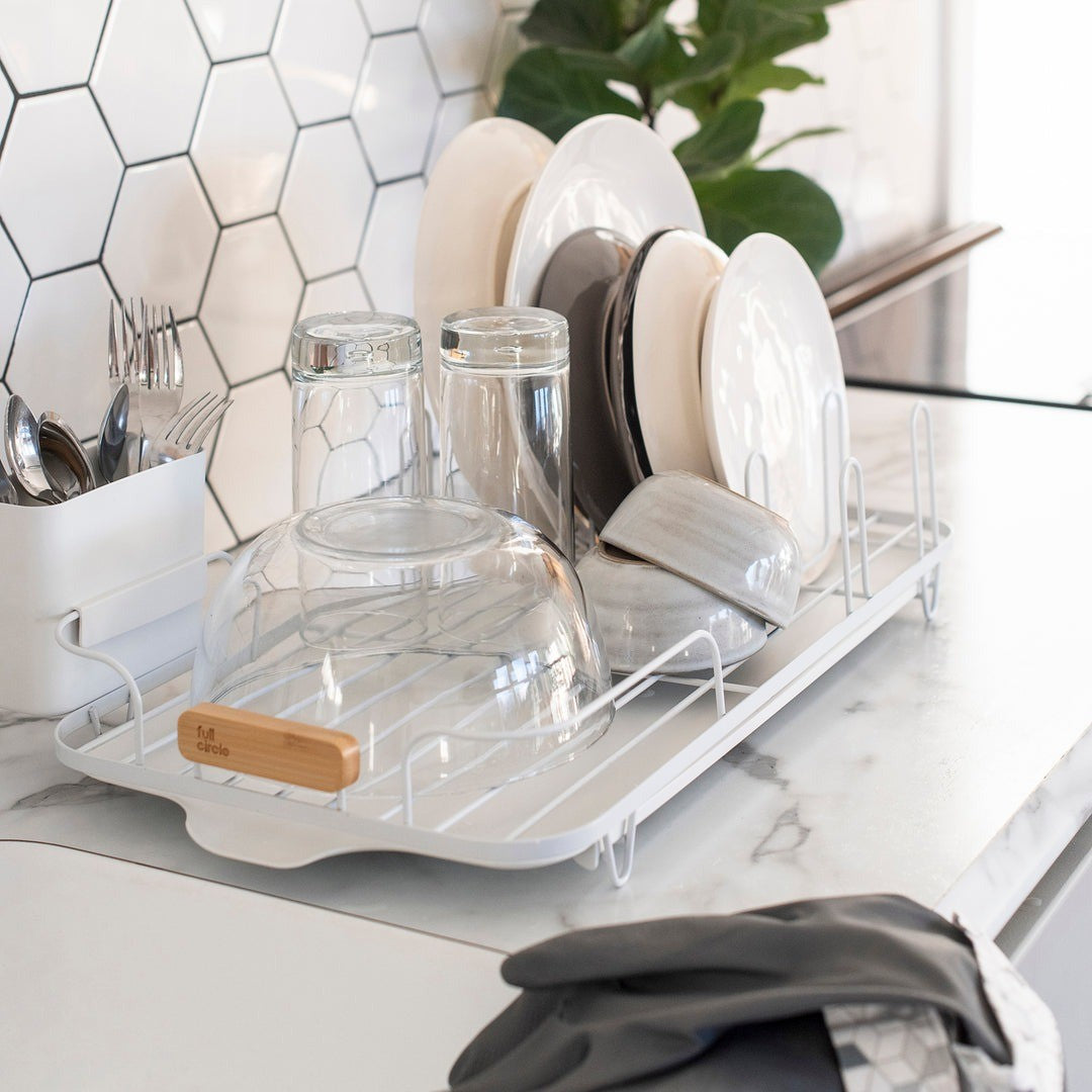 Full Circle Dish Jockey Dish Rack & Drainer