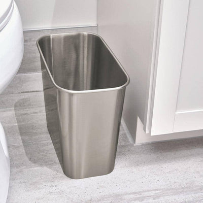 iDesign Mia Stainless Steel Waste Can 9L