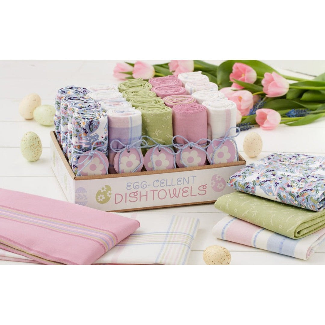 Design Imports Happy Easter Dishtowel - Assorted